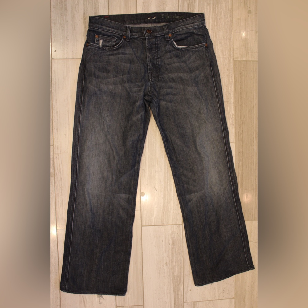 7 For all Mankind Relaxed 'A' pkt Jeans